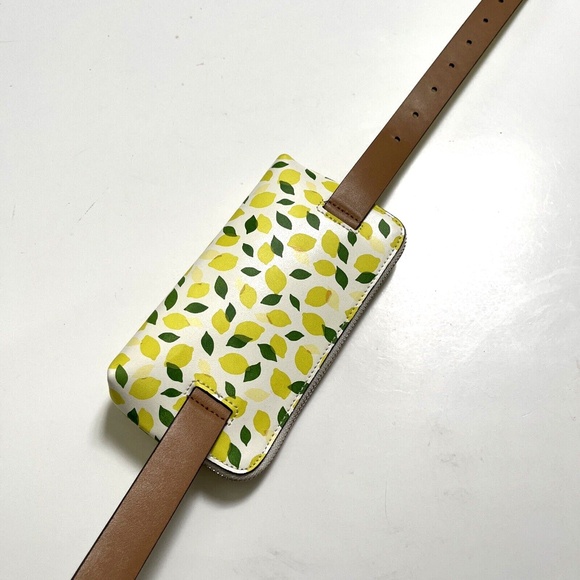 NWT Original KATE SPADE Belt Bag Citrus Lemon Toss Lime Fanny Pack KS2100271 main image 5